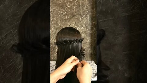 Hairstyle for Eid #shortsvideo #hairstyles