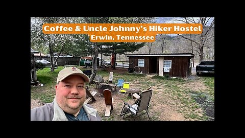 Downtown Coffee, The River & Uncle Johnny's AT Hostel & Outfitter - Erwin, TN