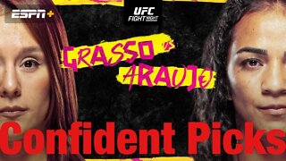 UFC Fight Night Grasso Vs Araujo Most Confident Picks