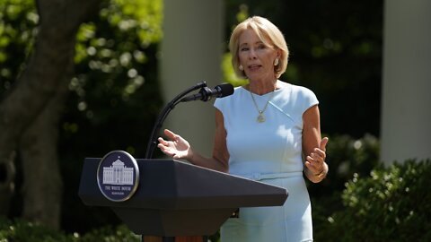 Education Secretary DeVos Pushes Forward on School Reopenings