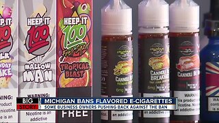 Michigan becomes first state to ban flavored e-cigarettes today