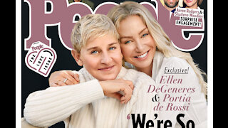 Ellen Degeneres says wife Portia de Rossi is her rock