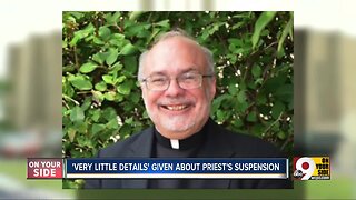 'Very little details' about priest's suspension