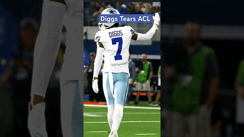 Diggs Tears ACL #nfl #dallascowboys #cowboysnation