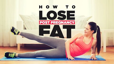 How to Lose Difficult Belly Fat After Pregnancy | 10 Effective Exercises