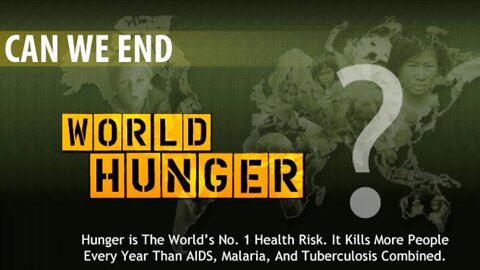 WE CAN END WORLD HUNGER