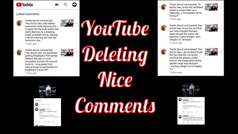 YouTube Deleting Nice Comments !