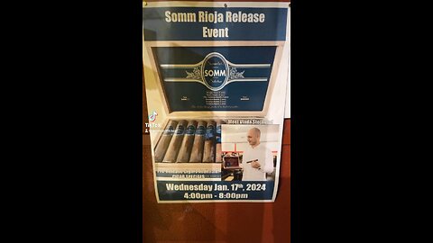 SOMM Sommelier Rioja Release Event at Ohlone Cigar Lounge! #Shorts #Cigars