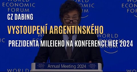 Argentinský prezident Javier Milei se v Davosu pustil do elit: „Problémem je stát” (CZ DABING)