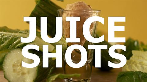 Veggie shots and fruity chasers: lettuce begin