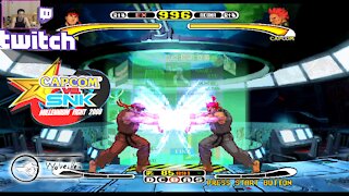 (DC) CAPCOM Vs SNK - Millennium Fight 2000 - playing for fun 31st round