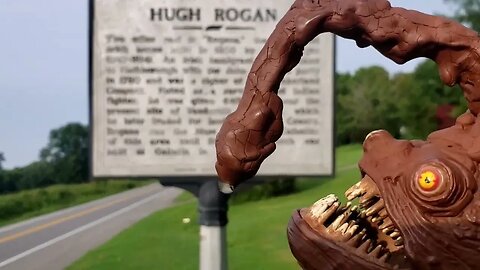 Carlos FEESH TN Historic Marker #38 3B32 Hugh Rogan & Rogana 1800's stone home Bledsoe Fort Park