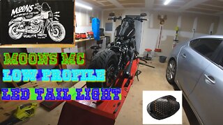 Moons MC LED Tail Light Install on 2020 Low Rider S Test