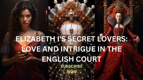 ELIZABETH I's SECRET LOVERS | LOVE AND INTRIGUE IN THE ENGLISH COURT #elizabethi #historyfacts