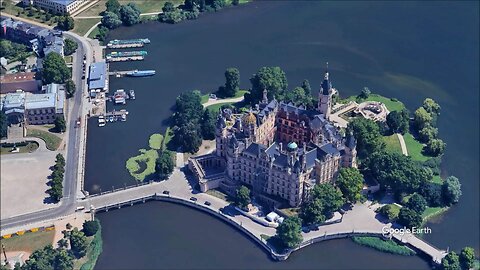 Schwerin Castle in Schwerin, Germany.