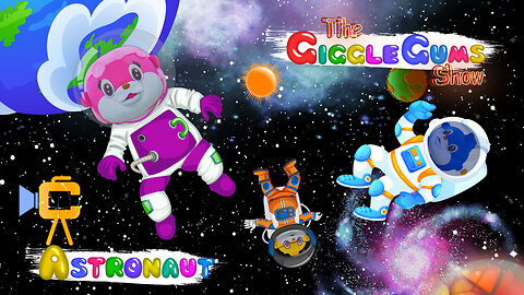 Floating in space cartoon song | The Gigglegums show Official