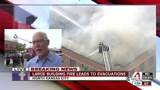 Man describes evacuation during North KC building fire