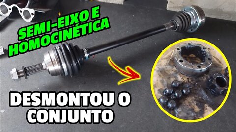 REVISÃO NO SEMI EIXO E HOMOCINÉTICA DA PARATI 1.9 TURBO