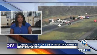 Woman dies in wrong-way crash on I-95 near Hobe Sound