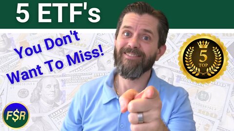 5 Of My Favorite ETFs | What Is An ETF? | Should You Invest In ETFs?