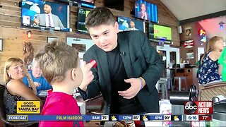 'Magic Zach' uses sleight of hand to entertain crowds and help kids