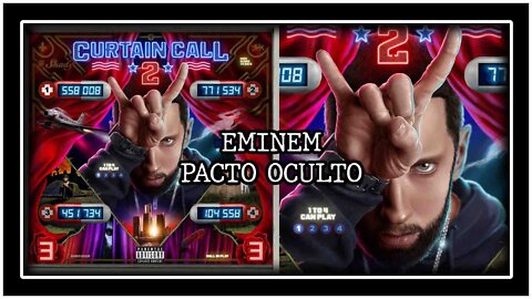 ‎LA SIMBOLOGIA OCCULTA MASSONICO-SATANICA DEL CULTO POLITEISTA PAGANO DI BAAL HAMMON/MOLOCH E DELLA DEA MADRE TERRA,DEI CULTI APOCALITTICI SULLA COPERTINA DEL NUOVO ALBUM DEL RAPPER AMERICANO EMINEM CURTAIN CALL 2‎