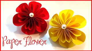 How to make a beautiful paper flower