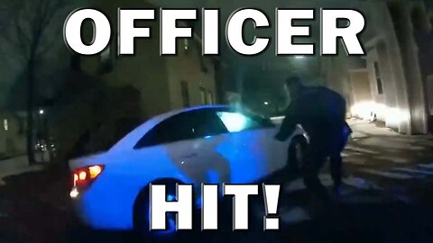 Officer Clipped By Relentless And Violent Driver On Video! LEO Round Table S09E23