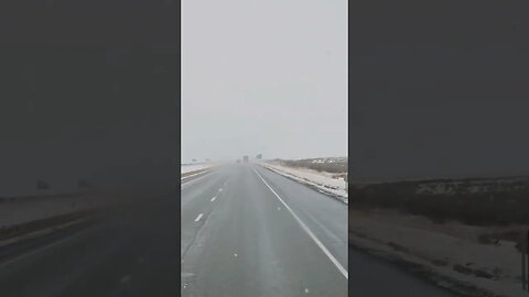 Dashcam footage driving thru a snow storm. Music: Final Frontier Jonathan Young.