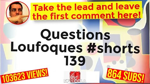 Questions Loufoques #shorts 139