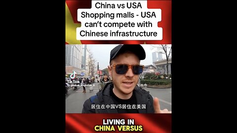 An American sharing his shopping experiences between US & China