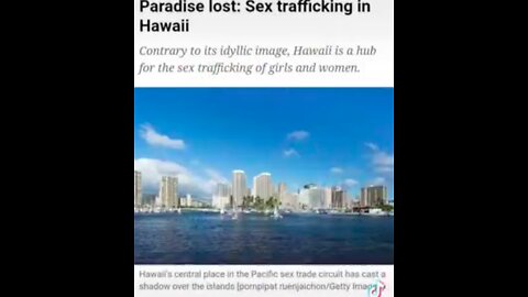 MAUI HAWAII HAS DUMBS UNDERGROUND 8 TO 10 SEX TRAFFICKING TUNNELS WE JUST LASERED THEM OUT!