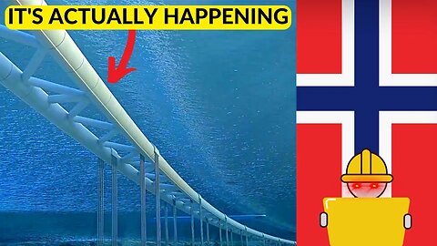 The $47 Billion Floating Tunnel Project, E39 Norway