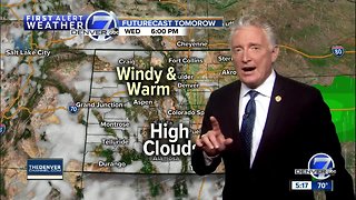 Tuesday evening forecast