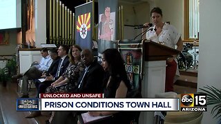 Prison conditions town hall
