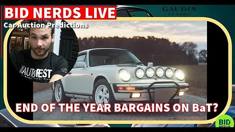 End of the Year Bargains on Enthusiast Cars to be had on BaT, Cars & Bids - Live Predictions!
