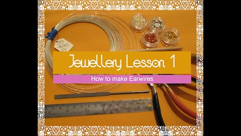 Jewellery Tutorial - How to make Earwires