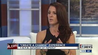 Create a Change hosts Top Golf charity event