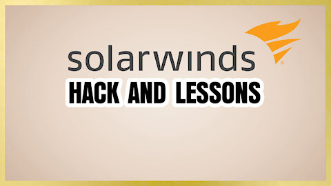 SolarWinds Hack Mitigations