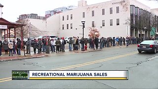 Recreational marijuana sales in Michigan