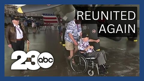 World War II veterans reunite with B26 plane