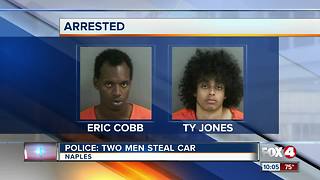 Police: Two Arrested for Occupying Stolen Car