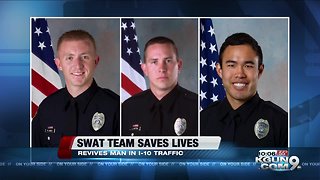 SWAT Officers save a life