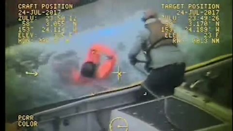 Fishing vessel captain rescues fellow crewmen