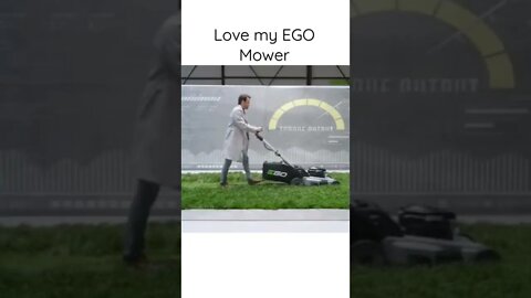 👧 Love my EGO Mower!!