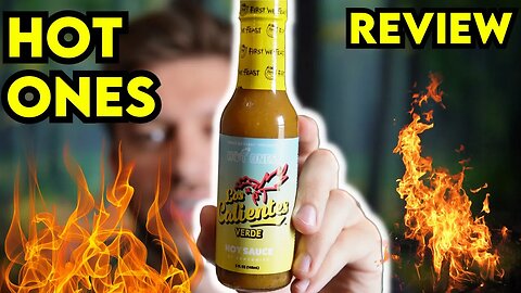 HOT ONES Los Calientes Verde Hot Sauce Review