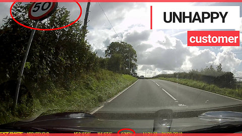 Woman furious after dashcam reveals mechanics speeding in her Porsche