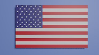 Making a US Flag in Blender