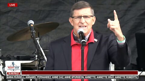 LTG Michael T Flynn Speech at Jericho March in Washinton DC [12-12-20]