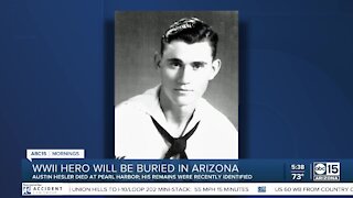 WWII hero to be buried in Arizona